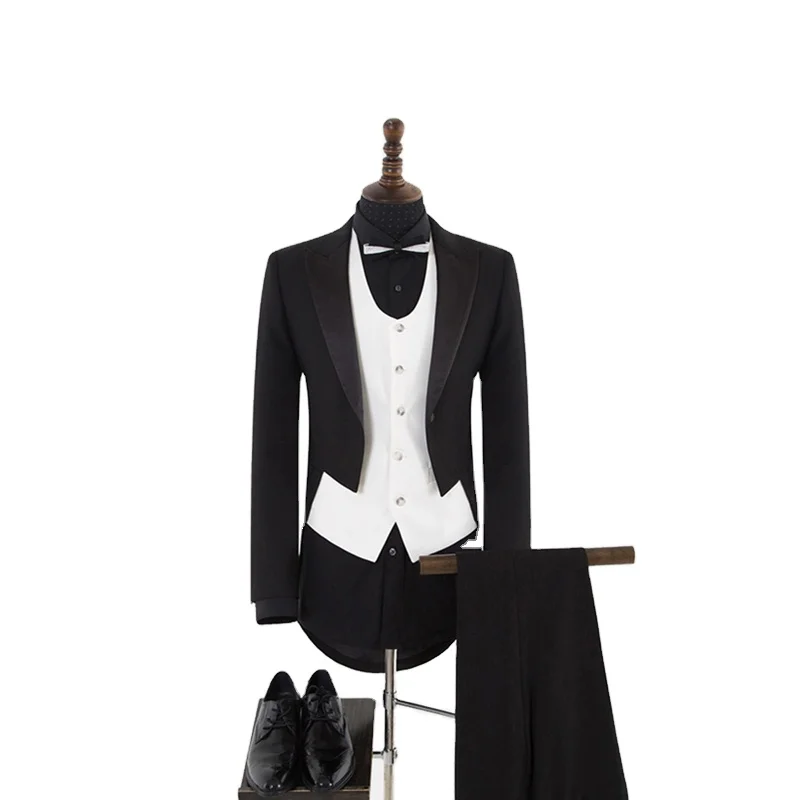 Костюм мужской для жениха, свадебные платья, деловые костюмы, смокинги для вечеринки