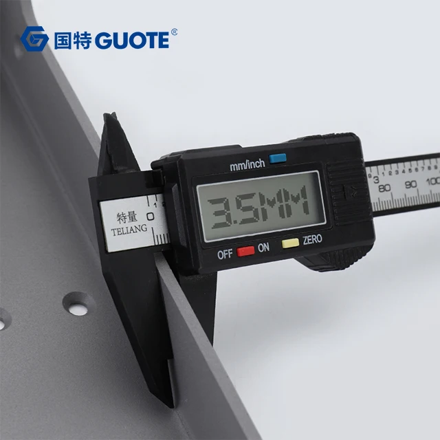 GUOTE Desk Bearing Concealed Type Bracket Accessories Metal Heavy Duty Wall Mounted Triangle Shelf Bracket