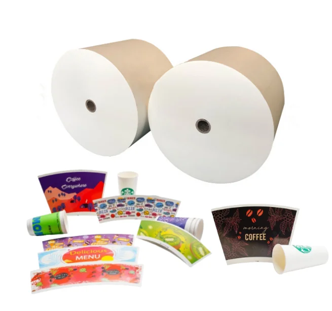 disposable 10 12 16 20 22oz beverage used cold paper cup shake cold drink paper cup 200 gsm pe laminated paper