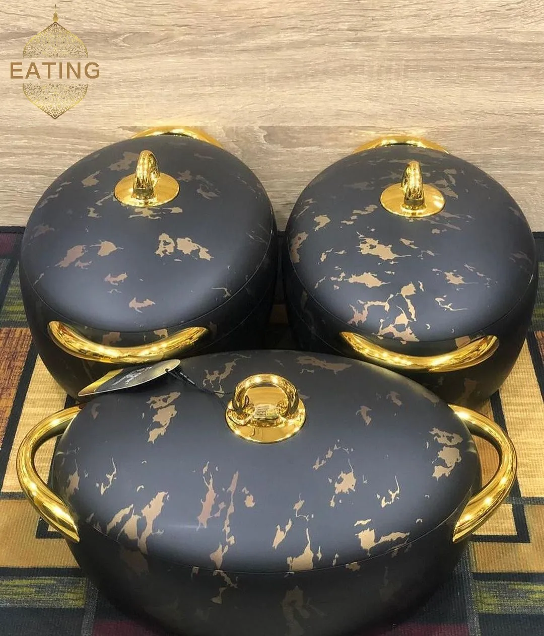 Large Insulated Casserole Keep Food Warm Wholesale food thermo container Thermal Insulated Hot Pot Food Warmer Set