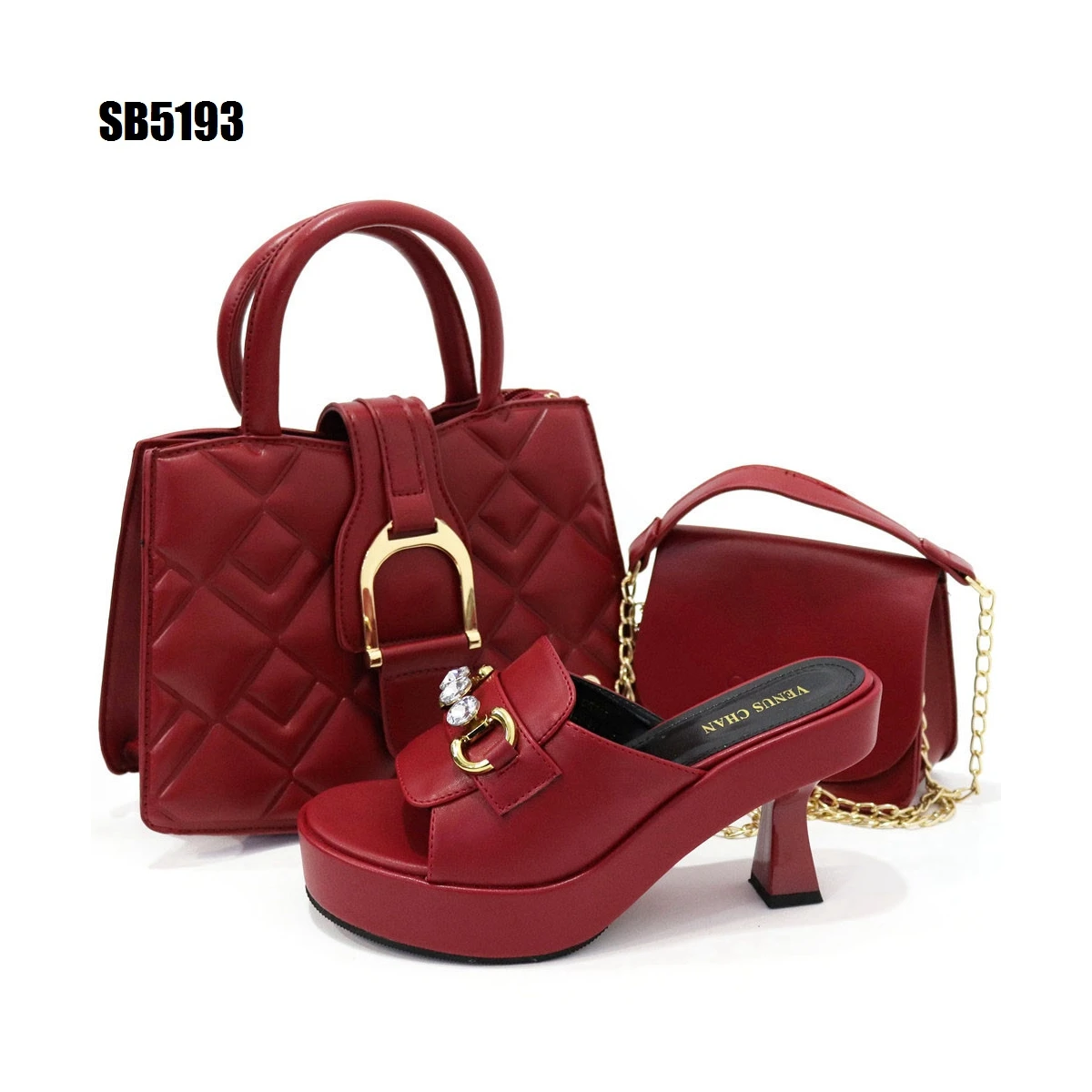 silver color italy matching shoes and bags platform high heel shoes