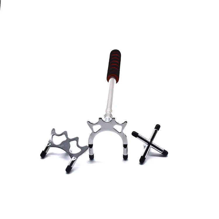 Factory Wholesale Snooker Billiard Accessories Billiard Table Accessories Stainless Steel Telescopic Brass Bridgehead Billiard B
