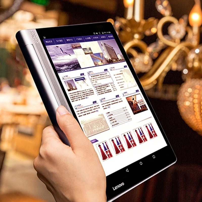 Lenovo YT3 X90Z Mobile Unicom 4G Tablet PC Black 10.1 Inch Projection Tablet PC 4G/64G Slim Folding Tablet PC