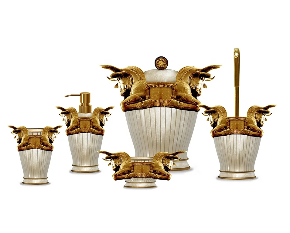 Роскошный набор аксессуаров для ванной комнаты