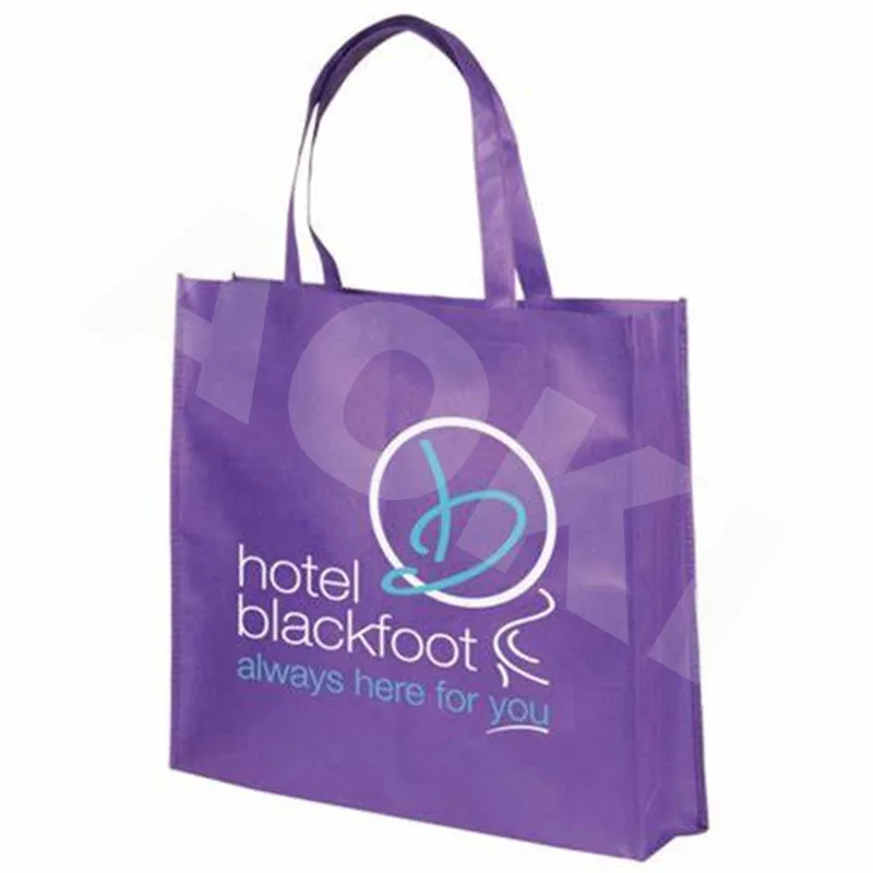 Reusable grocery recycled eco bag pp nonwoven bags laminated non woven fabric carry shopping bag