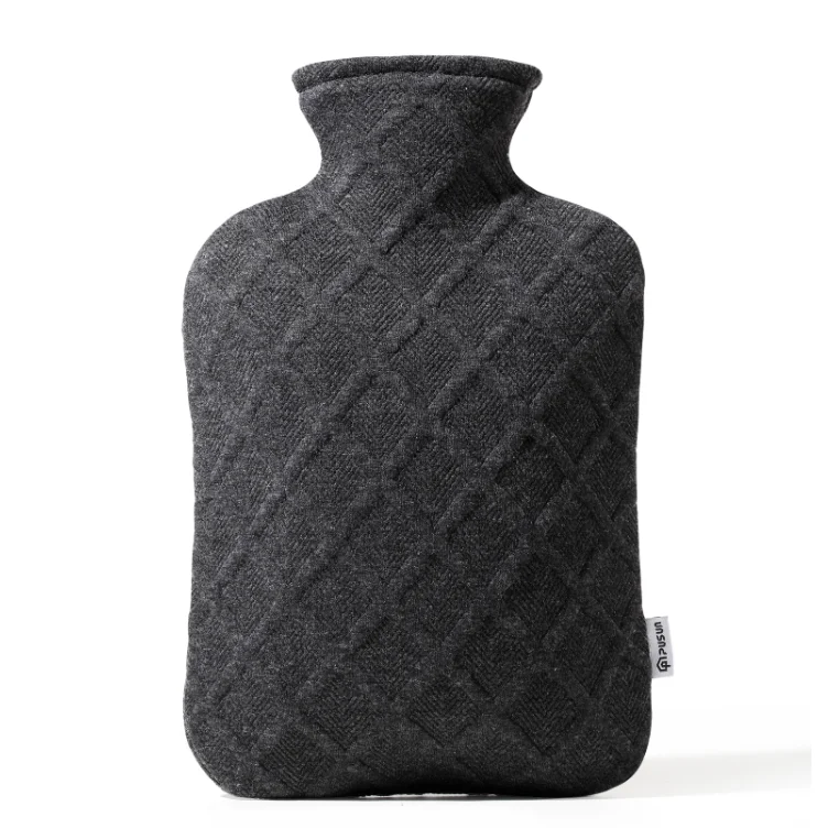 
2000ml rectangle nature rubber hot water bottle /bag 