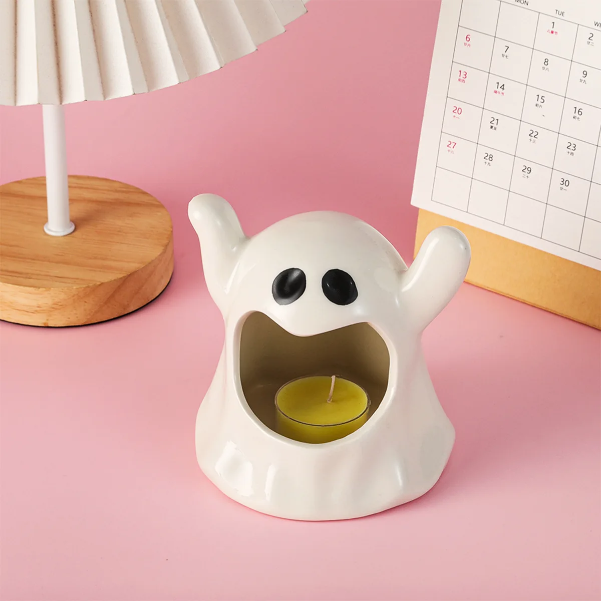 (Wholesale) Hot Selling Creative Resin Halloween Ghost ashtray For Home Decoration