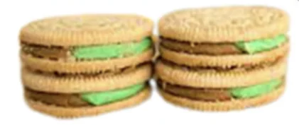 High Speed Automatic Biscuit Sandwiching Machine Sandwich Biscuit Packing Machine