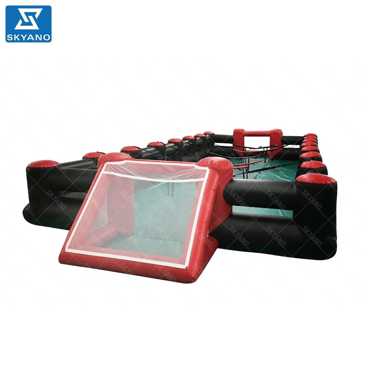 Inflatable human table football game human body rocker football inflatable human soccer table games for sale