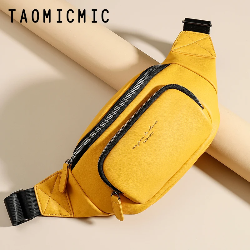 Taomicmic 2021 new trend men and women outdoor sports INS cross bags leisure large capacity shoulder sloping cross chest bag
