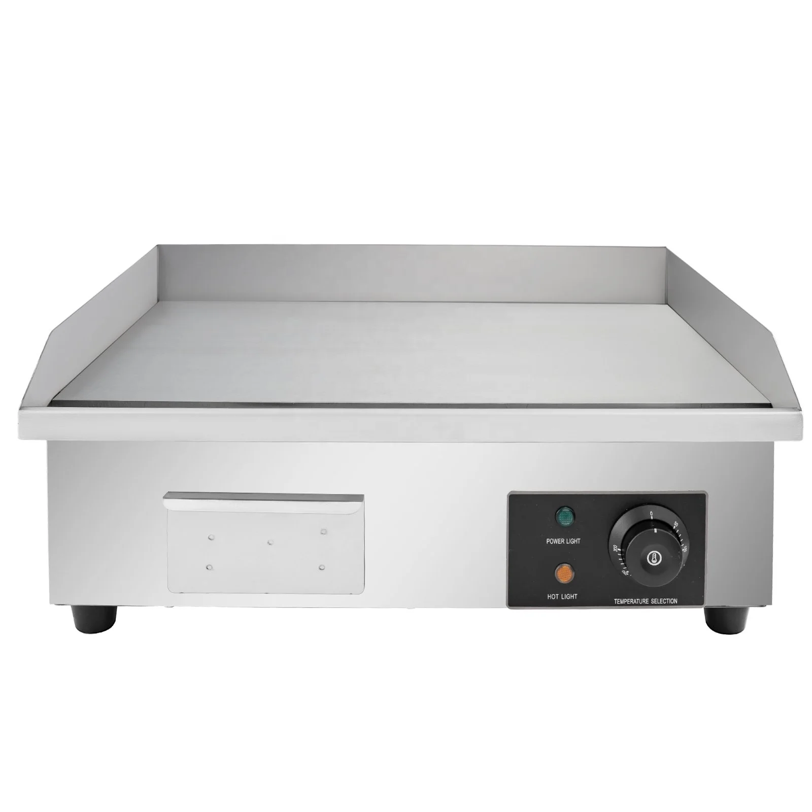 Supertise Hotel Restaurant Kitchen Equipment Stainless Steel Mini Griddle/ Table Top Electric Flat Plate Griddle