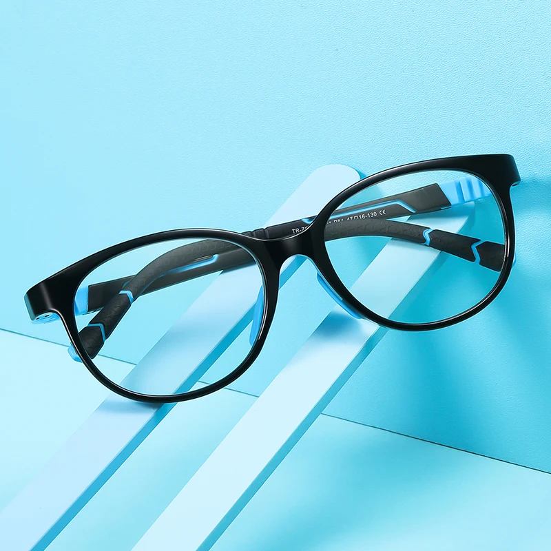 Kids Glasses Blue Light Filter Children Eyeglasses Girl Boy Silica Gel Anti Blue Light Blocking Kids Optical Glasses Frames