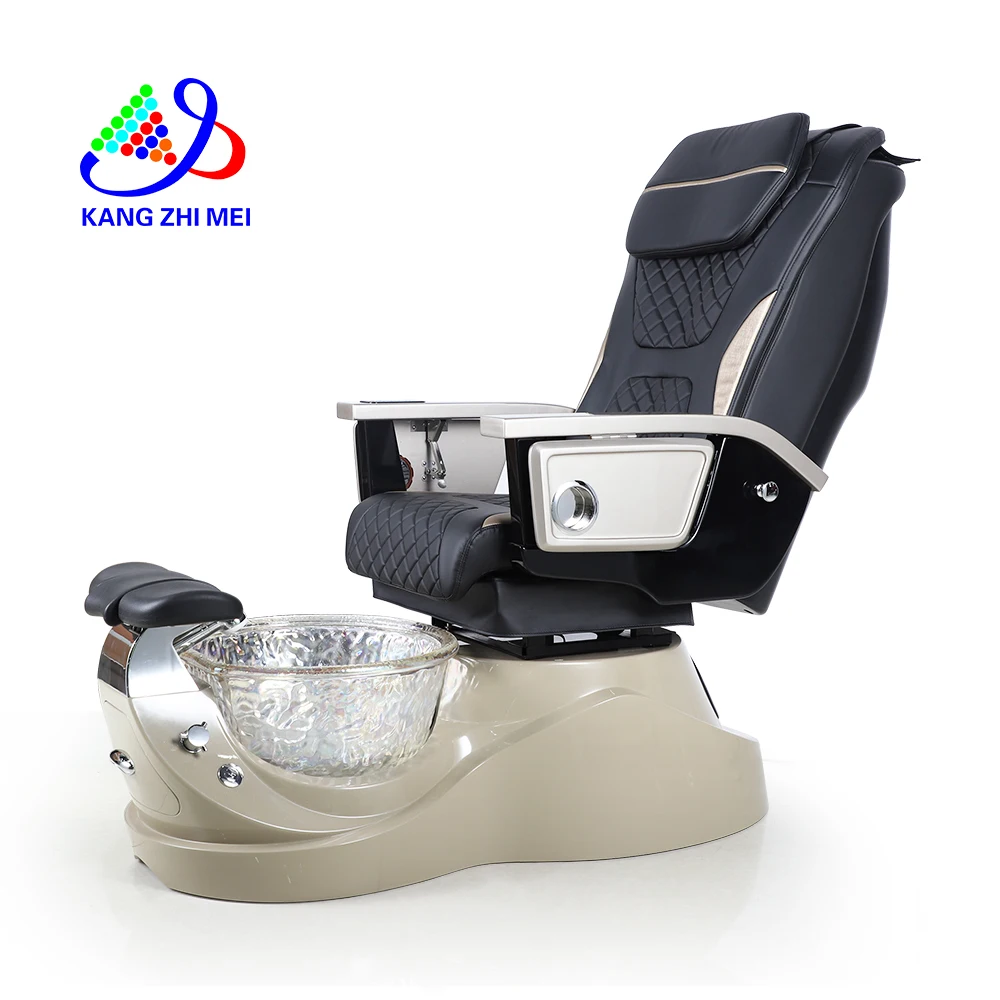 2022 Kangmei New Luxury Modern Whorlpool Plumbing Salon Foot Foot Spa Electric Massage Manicure Pedicure Chair