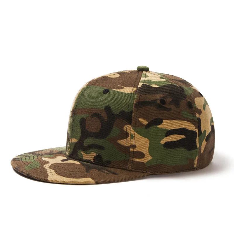 Adult Back Closed Flat Brim 6 Panel Small Head Lady Man Blank Hip Hop Snapback Hat Men Flat Hats