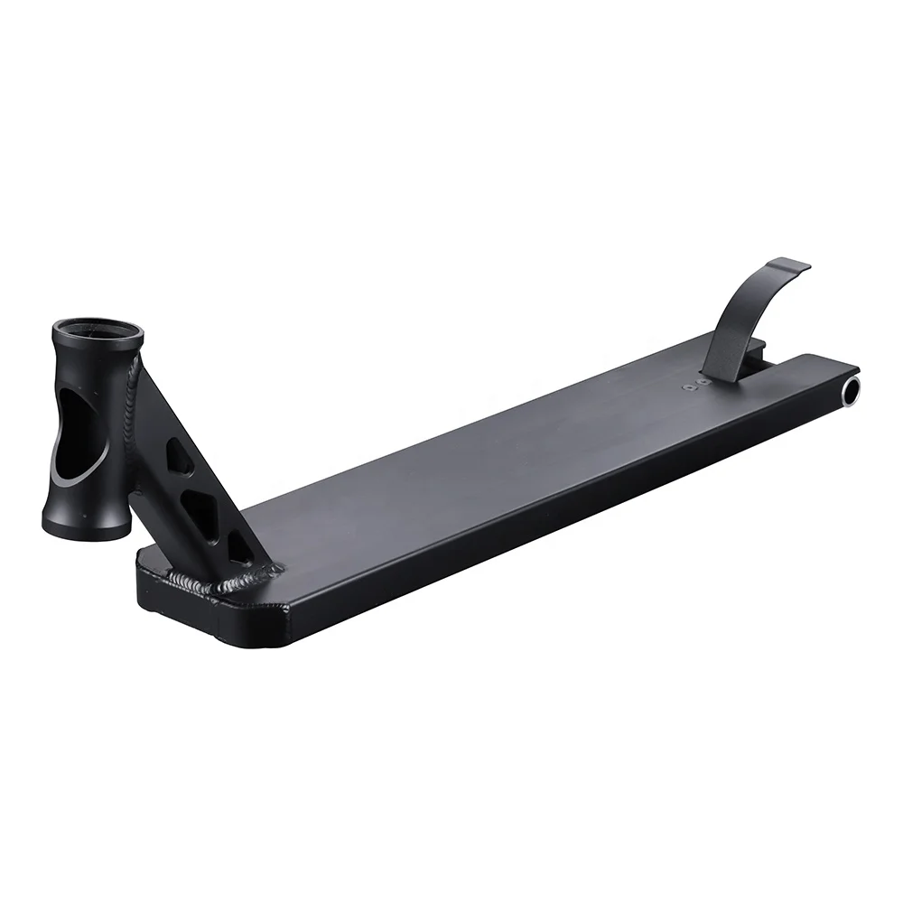 Huoli Raymond warner deck black oem odm custom pro stunt kick scooter part accessories blue street scooter deck