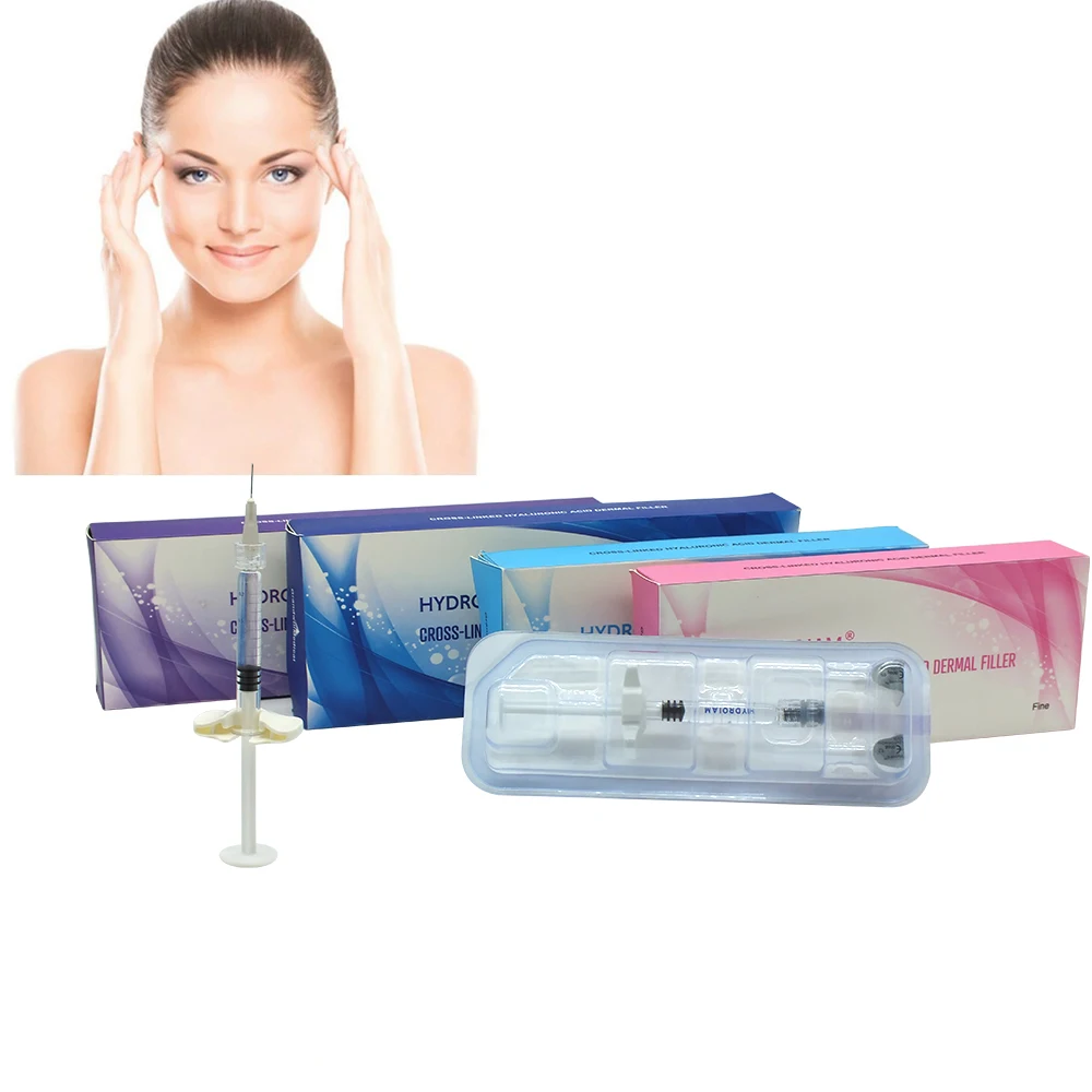 
1ml 2ml 5ml Fine Deep Derm syringe HA Gel Dermal Filler injection 