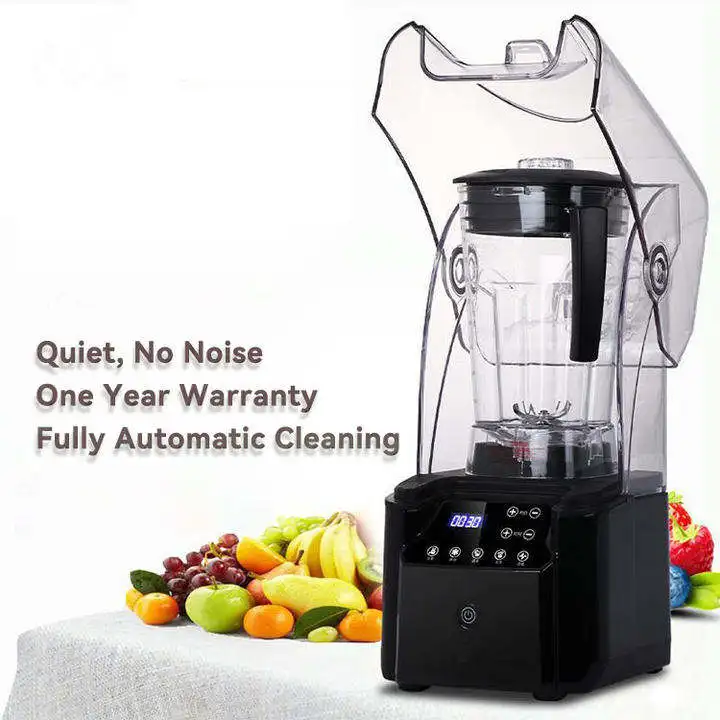 Quiet No Noise Professional Supplier Smart Mixer Shakes Ice Juicers Industrial Maker Commercial Nutri Blender Smoothie Machine