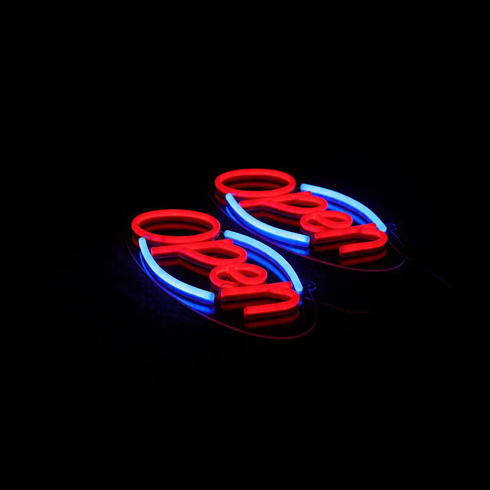 Led open sign led store sign custom open led signs