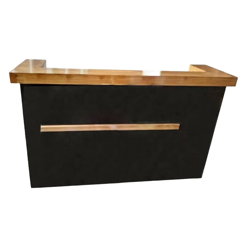 Great Foshan Factory Hot Sale Standing Reception Desk Used Reception Desk Nail Salon Reception Desk