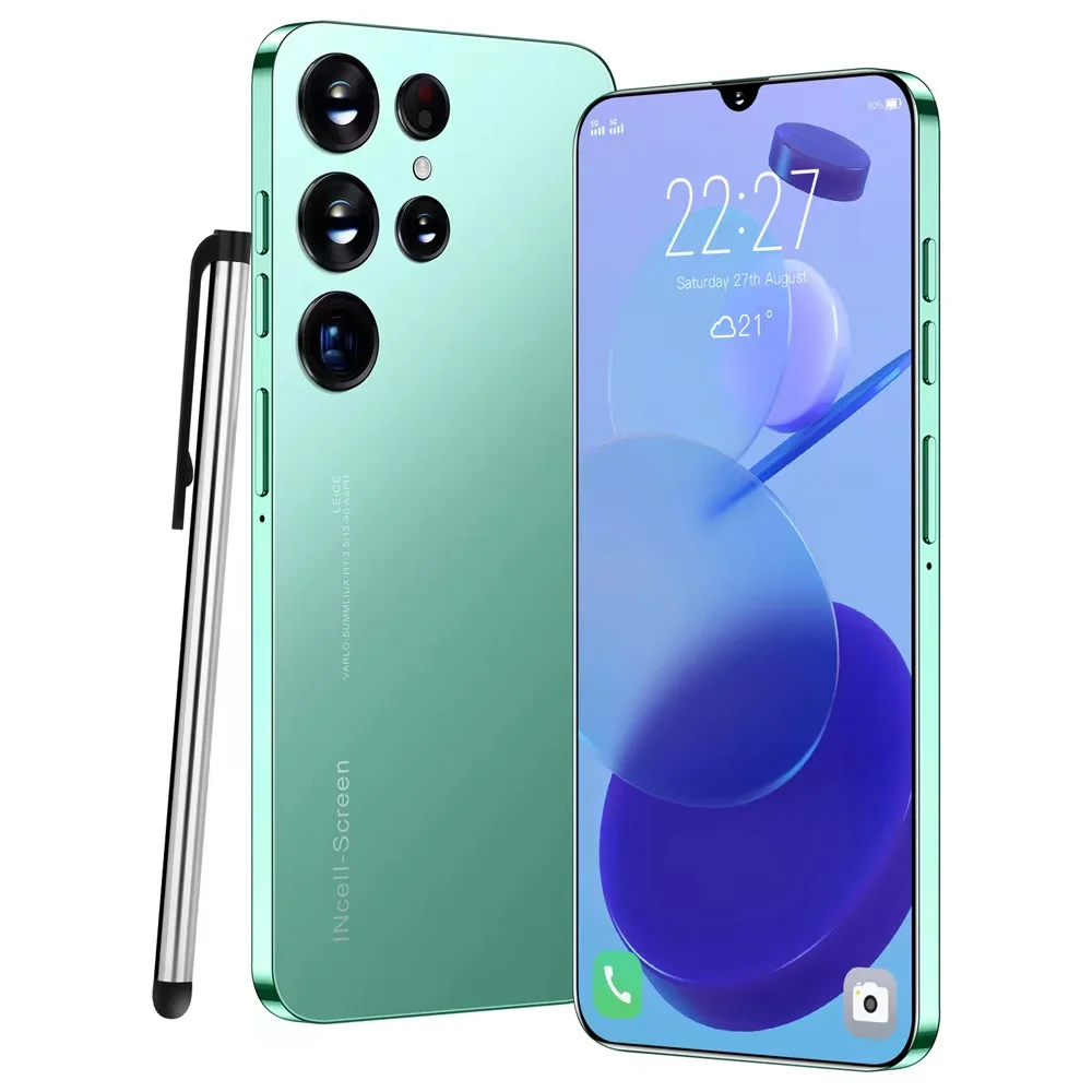 drop shipping Delivery within 3 day S23+ Ultra s23 Big Screen 7.3 inch 16G 1T original smart mobile cell phone Android 12