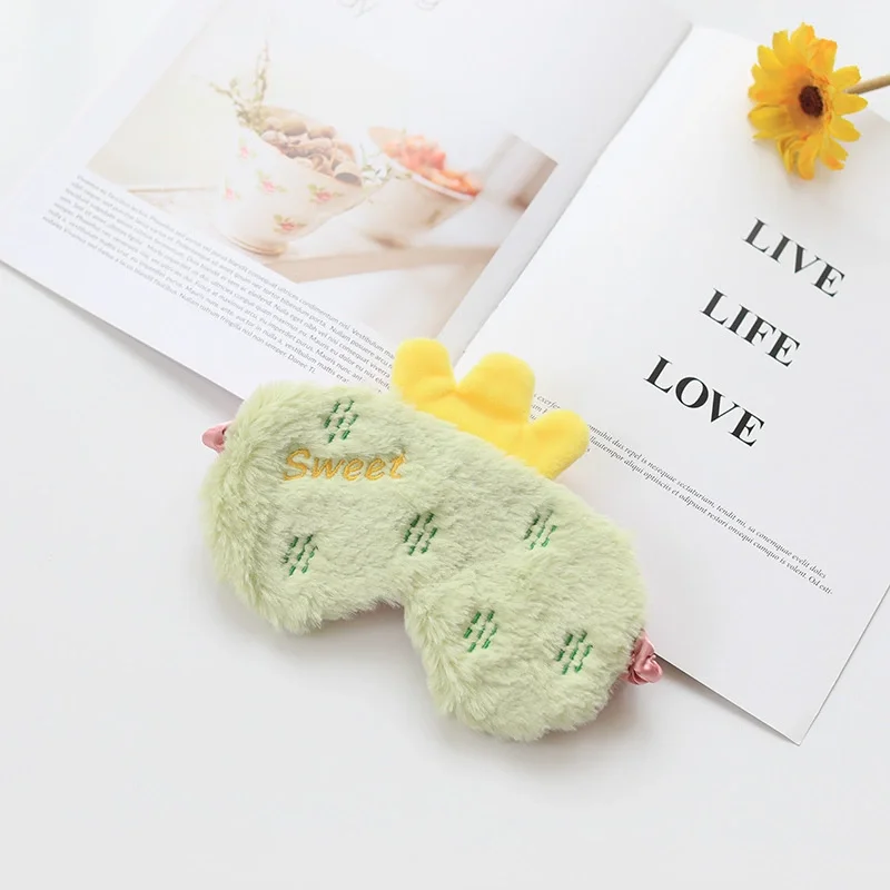 
2020 Top Selling Cute Soft Comfortable Feel Sleeping Eye Mask 