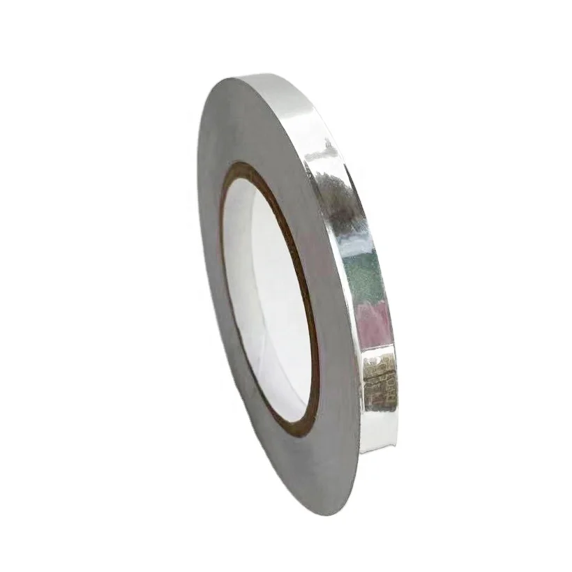 Customized Single Sided High Temperature Heat Resistant Electrical LED Insulation Silver PET Shading Tape For Light LGP Panel