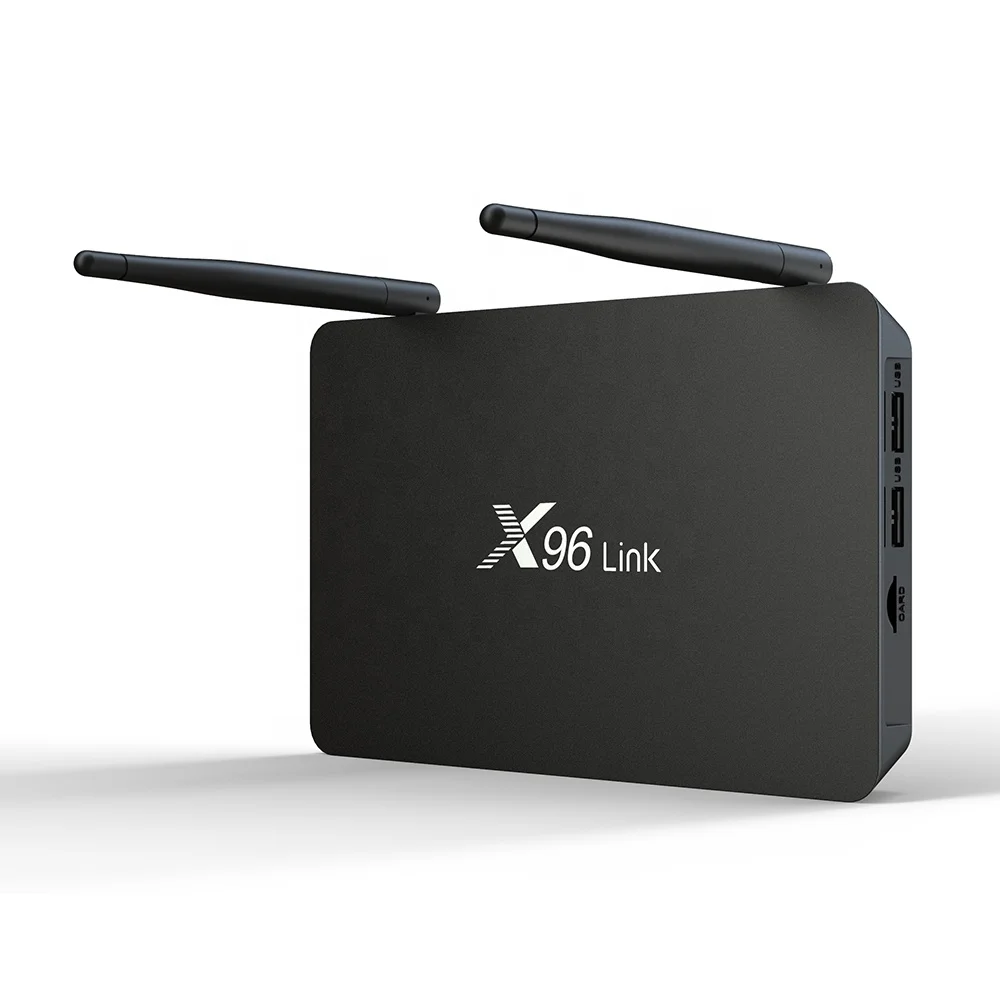2020 high quality supplier x96 link 4k 3d android 7.1 tv box 64bit 4gb 64gb