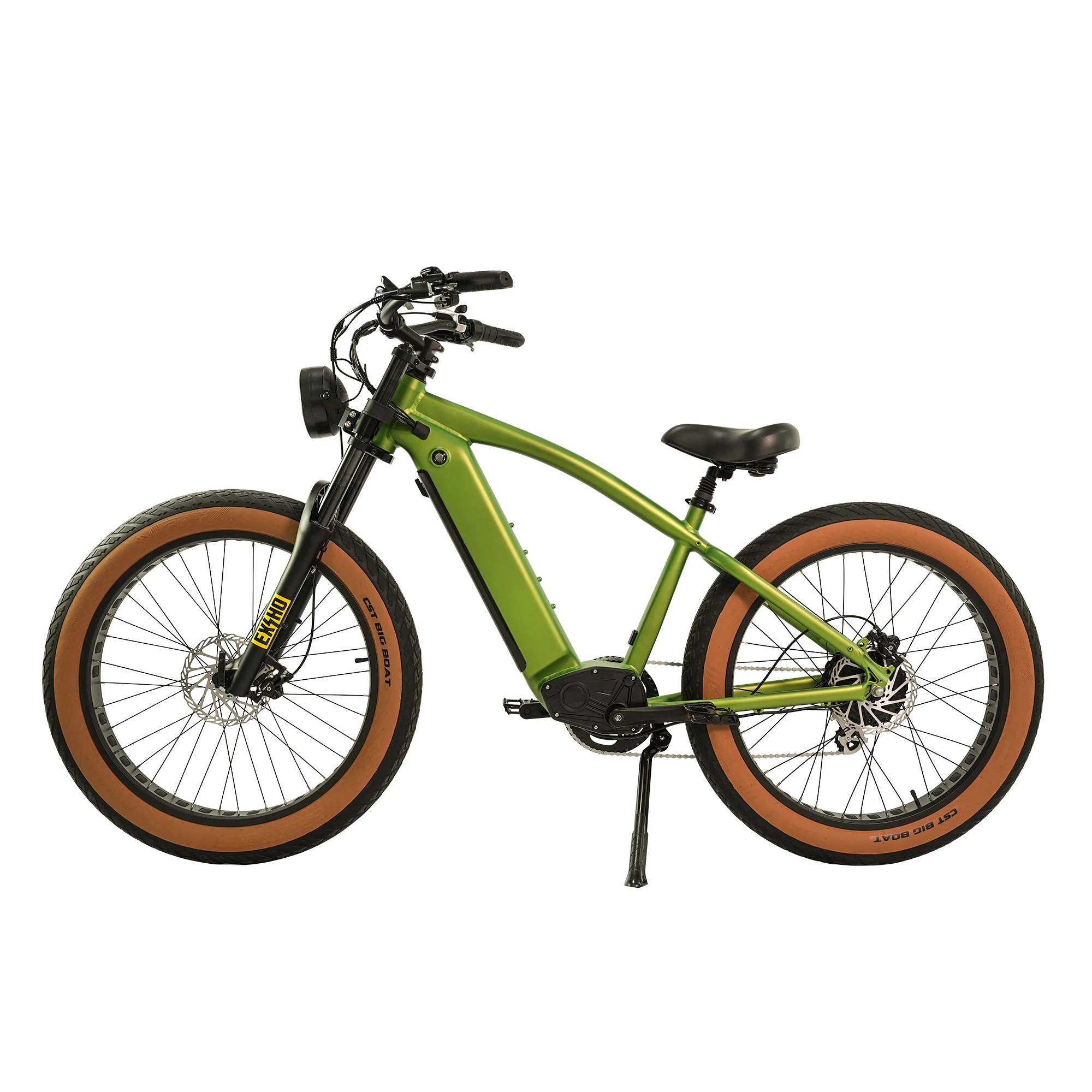 GreenPedel EU Warehouse NEW 2024 Fat tire bike ELECTRIC BIKE mountain E Bicycle 26inch fat tire electric bicycle