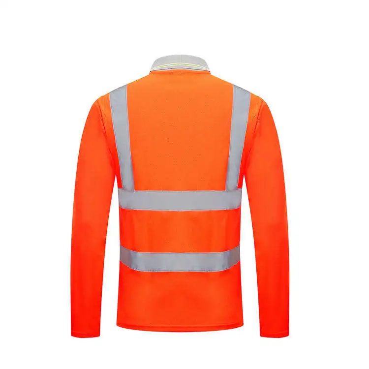 Good quality exquisite fluorescent Workwear Polo T-shirt travail breathable workwear
