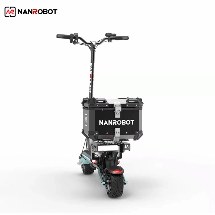 Nanrobot 52V 26A Lithium Battery Electric Scooter 1000W*2 Big Motor Two Wheel  Power adult electric motorcycle
