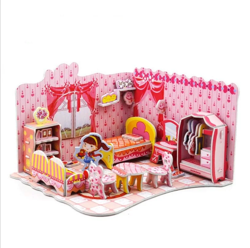 Three Floors House 3d Puzzles For Adults Gift Ideas For 15 Year Boys