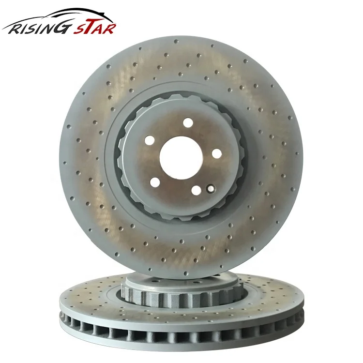 A2214211312 auto front brake disc rotor for Mercedes Benz W221 C216 S63 AMG S65 CL63 AMG