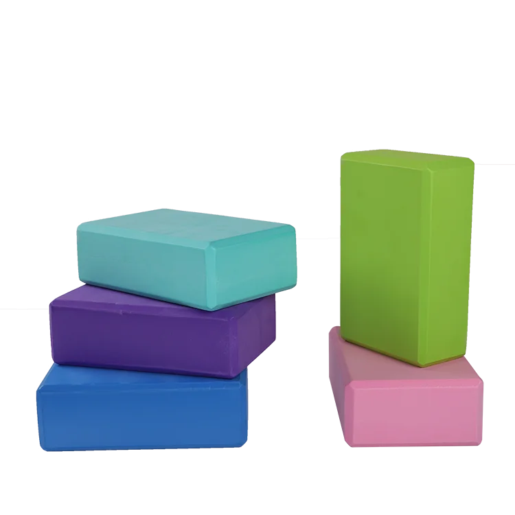
4 Inch Custom Logo Gym Equipment EVA Foam Yoga Block Brick 