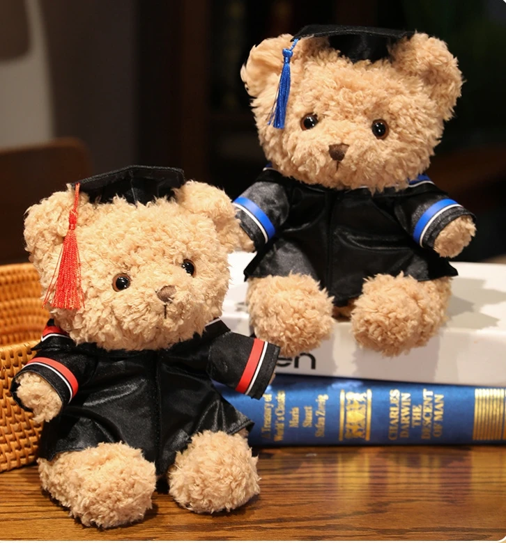Hot Selling Highly Recommend Graduation Gifts Cute Graduation Bear Stuffed Animal Plush Toys for Friend