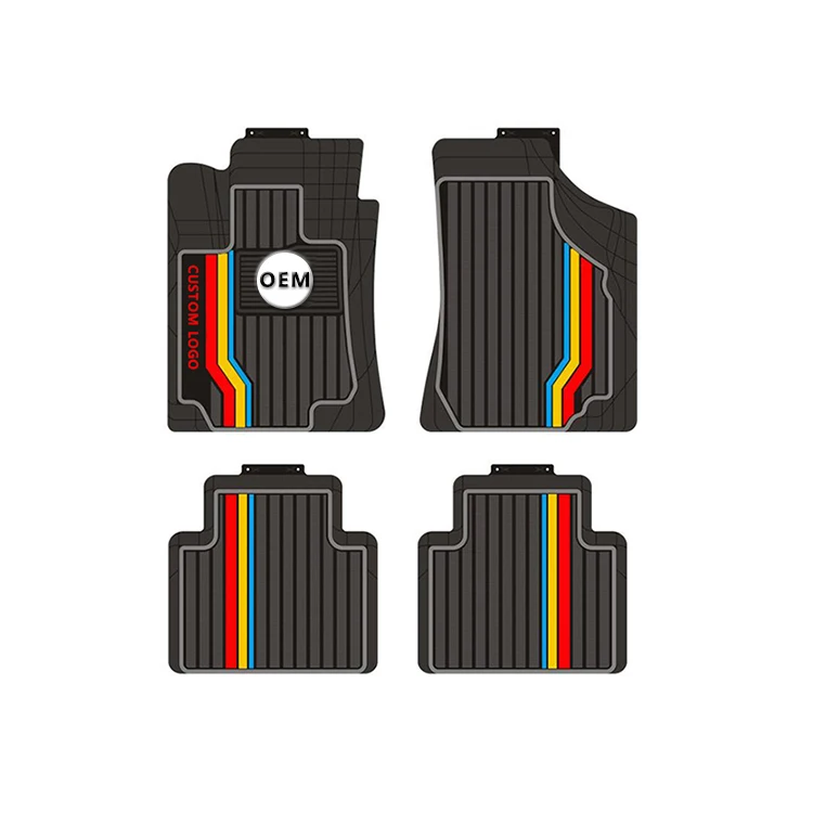 Rubber Custom Car Mat Luxury Car Mats Flushable Accessories Suitable for EXCALDE W204 PICANTO Emulsion Car Mat Business Full Set