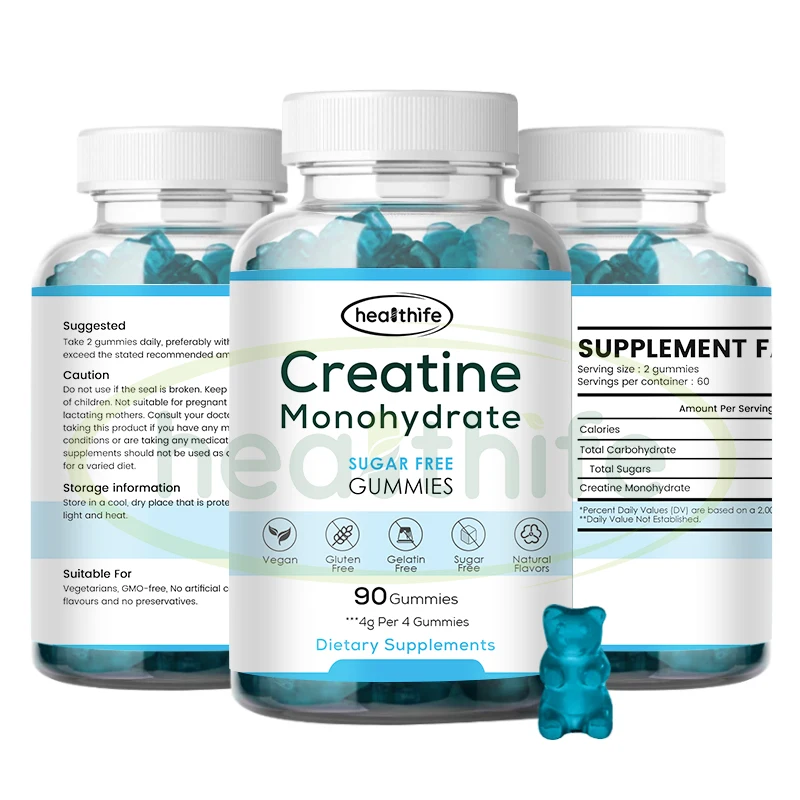 Healthife OEM Private Label Creatine Gummies Creatine Monohydrate Gummies
