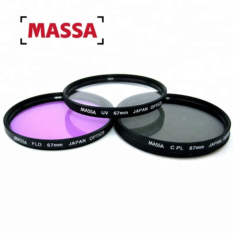 Набор фильтров massa для цифровой камеры, настраиваемый фильтр для объектива 67 мм UV CPL FLD, комплект из 3 предметов
