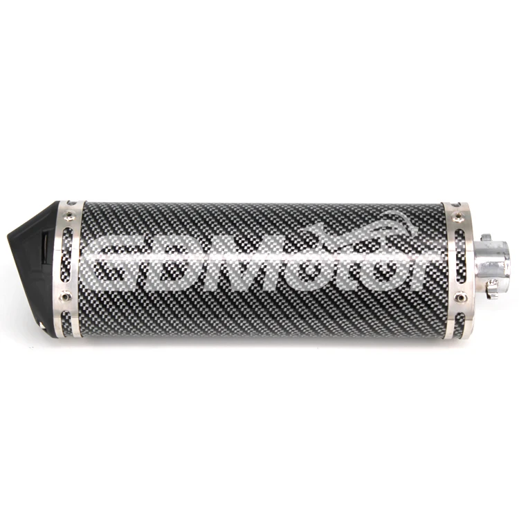 38-51mm exhaust muffler pipe with db killer silencer for motorcycle atv bike new styles
