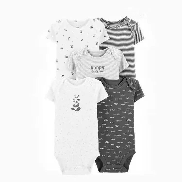 Infants & Toddlers Pajamas Short Sleeve Baby Romper Cute Baby Clothing Sets