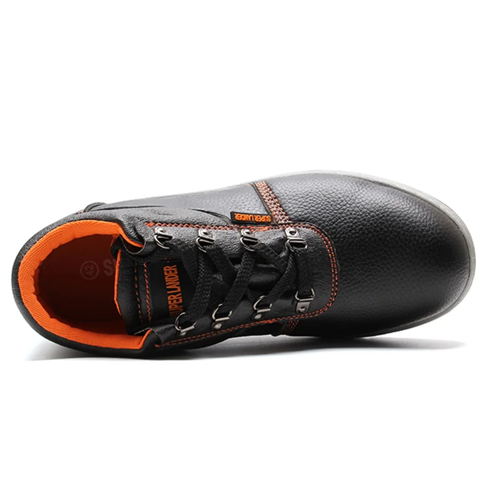 Cheap Safety Shoes Lightweight Non Slip PU+TPU Sole Work Footwear with Steel Toe-cap and  Kelvar