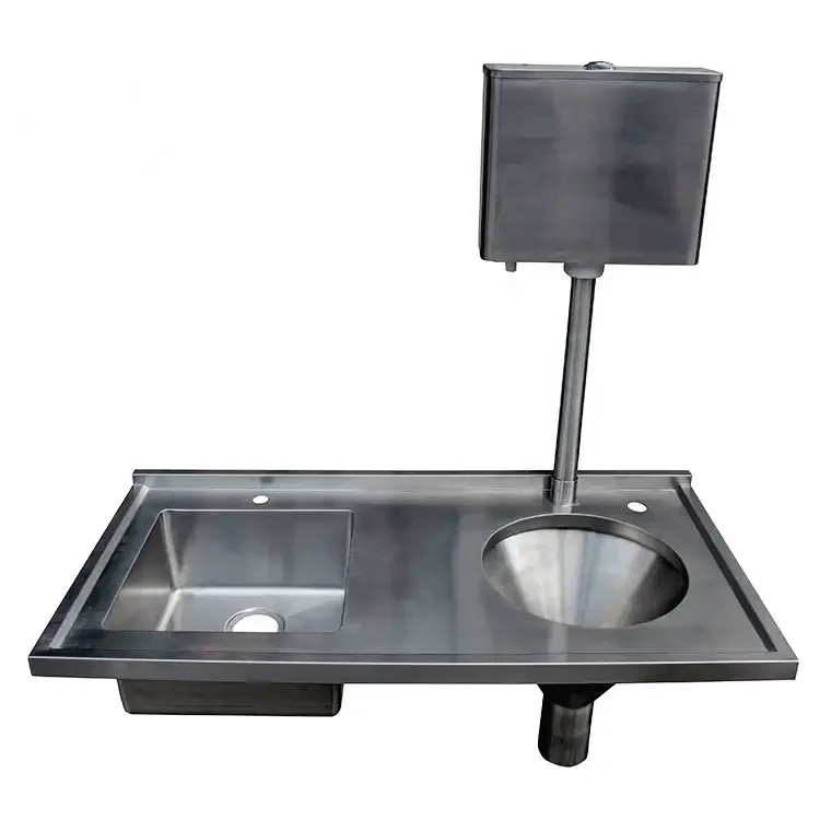 Luxury Stainless Steel deep drawn Composite Rectangular Hospital Sink