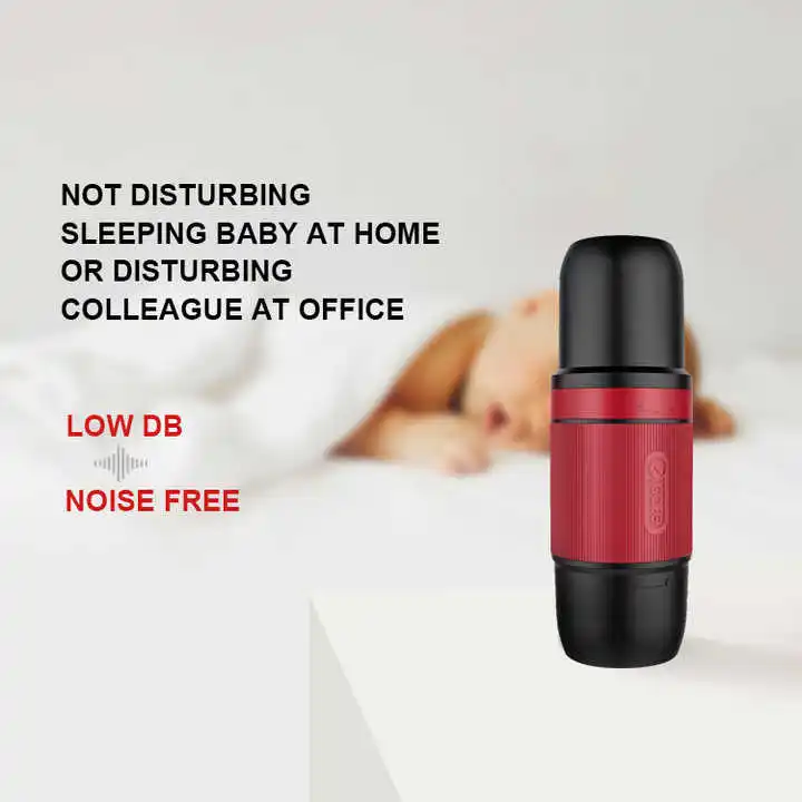 Fully Automatic Machine Portable Mini Espresso Machine Use 12V Custom ABS Aluminum Ce OEM Plug in Inox Machine