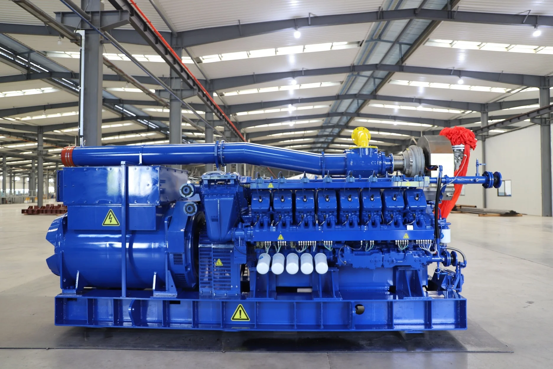Электростанция газа более 41% электроэнергии эффективность 1000kw - 2000kva генератор
