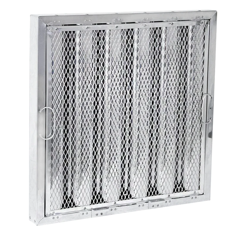 
 Baffle grease filters Galvanized  baffle filters Commercial Range Hood Baffle grease Filters  