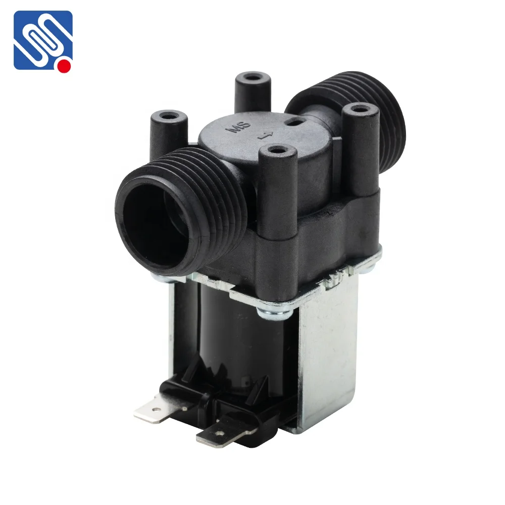 Meishuo FPD360L20 micro solenoid plastic 220v ac 1/2 inch water valve for washing machine