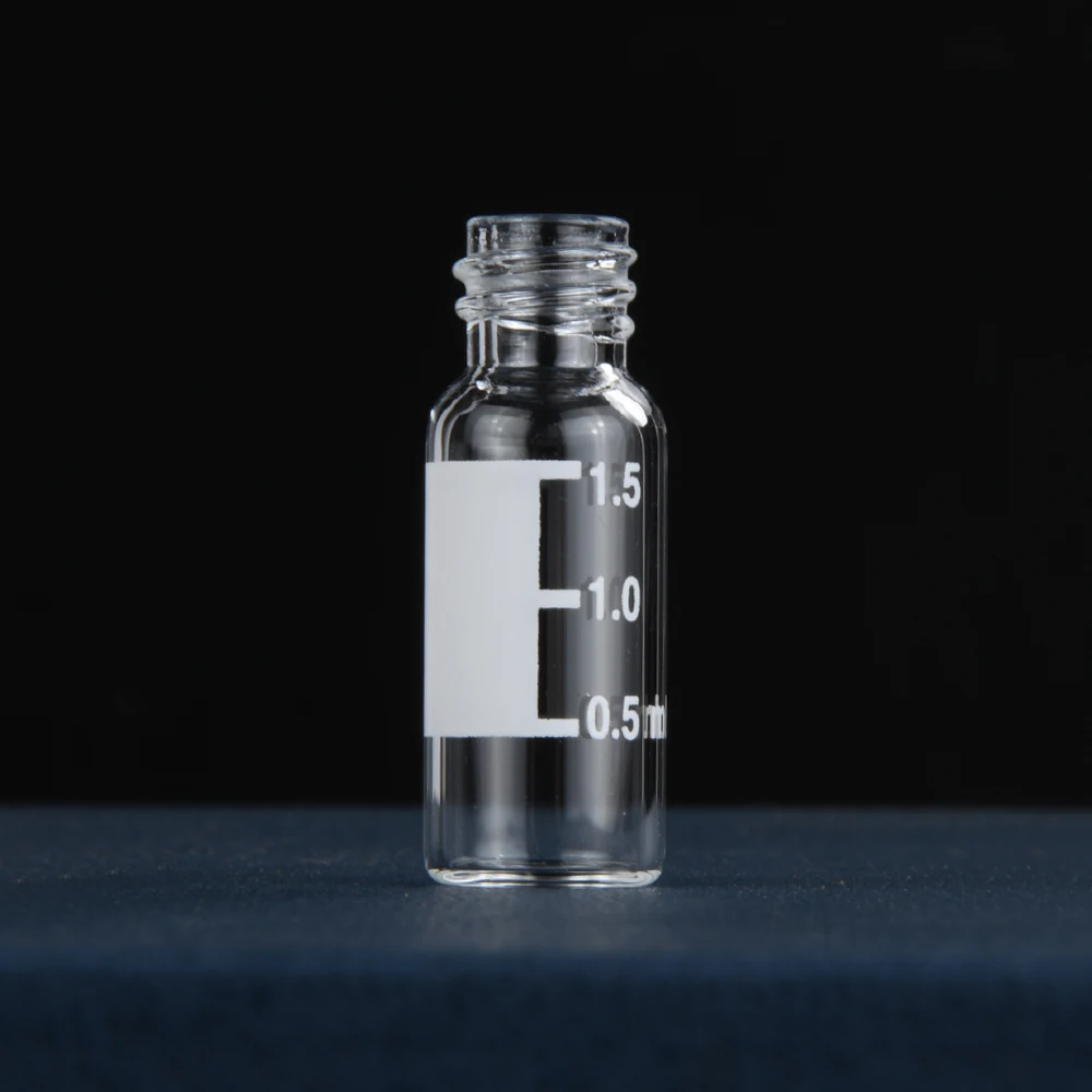 High quality customized capacity vial sample chromatography autosampler glass sampling vials
