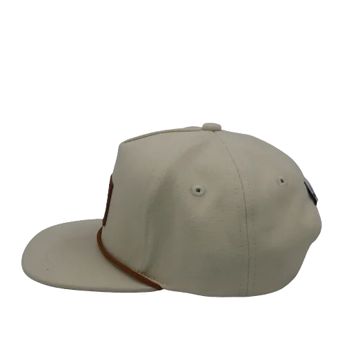 2022 custom rope on brim leather patch children snapback hats kids snapback cap 5 panels