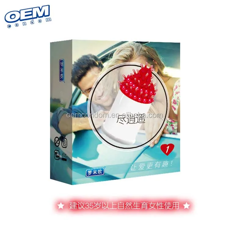 Alien hammerhead Condom in China Romeo brand max pleasure for female