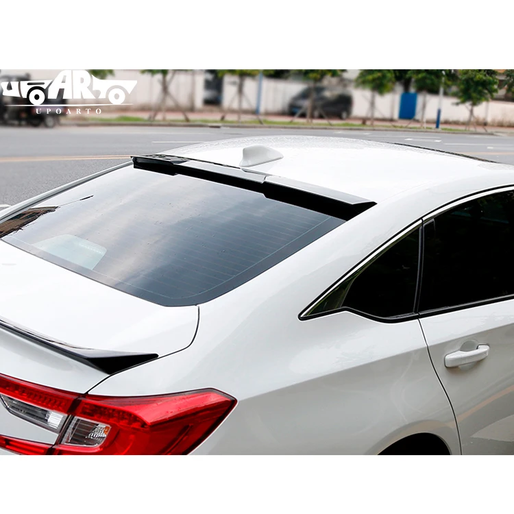 Haosheng Manufactory Custom Color Carbon Fiber Rear Window Roof Wing Spoiler For Honda Accord Ten Generation 2018 2019 2020 2021