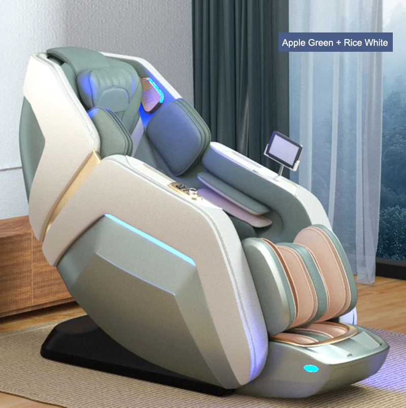 Multifunctional Automatic Robotic 4d Zero Gravity Luxury Stretch SL Track Health Treatment Full Body Massage Chair